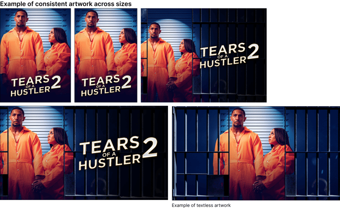 Consistent artwork