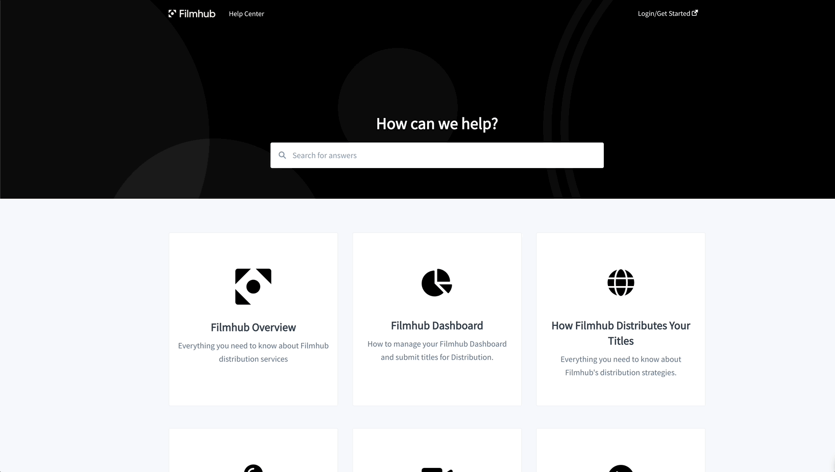 Help Center search